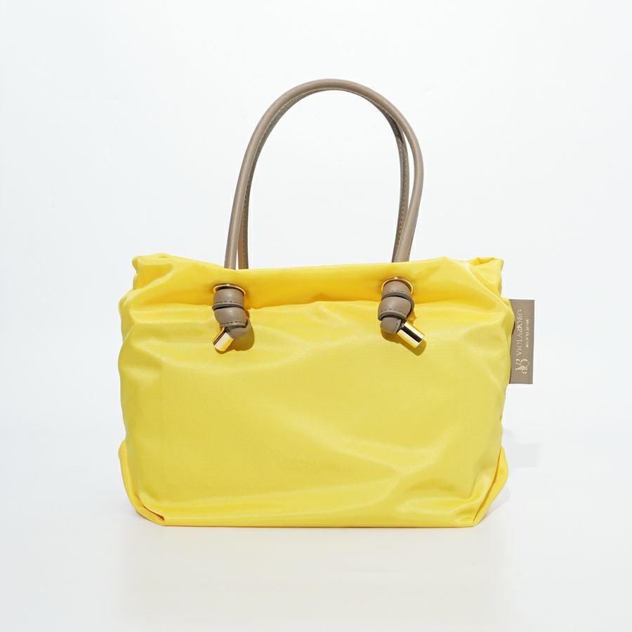 ‼️最終価格‼️トートバッグ(茶＆黄色) BIANCA / V-2174 | VIOLAd'ORO OFFICIAL STORE
