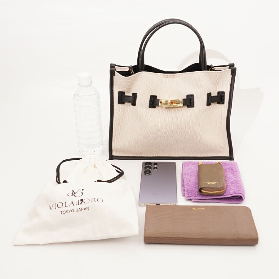 【花子さん専用】VIOLAd'ORO BRUNO キャンバストートバッグ BRUNO / V-2287 | VIOLAd'ORO OFFICIAL STORE