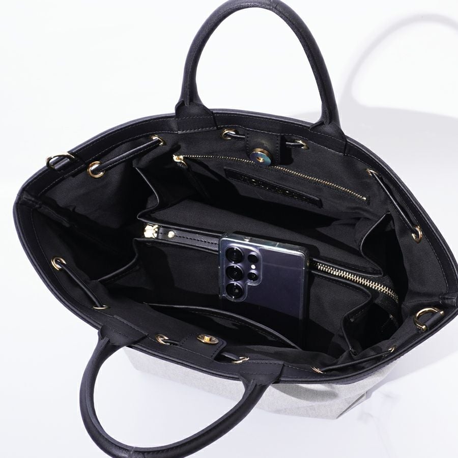 確認　キャンバスを内布に選ぶと重くなりますが しっかりとした仕上がりに、 CAMPER / V-2291 | VIOLAd'ORO OFFICIAL STORE