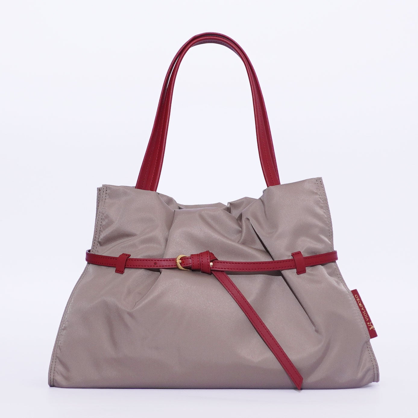 VIOLAd'ORO ヴィオラドーロ バッグ ナイロン トート Mサイズ BIANCA / V-2294 | VIOLAd'ORO OFFICIAL STORE